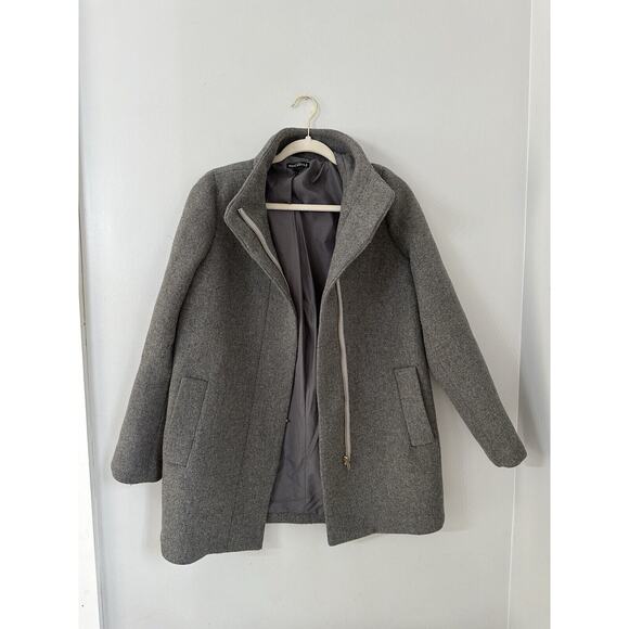 J. Crew Gray Women's Coat - Picture 2 of 11